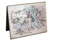 応募券5枚を集めるともらえる「石ノ森章太郎『ジュン』構想時アイディア・スケッチ」（A5・フルカラー）