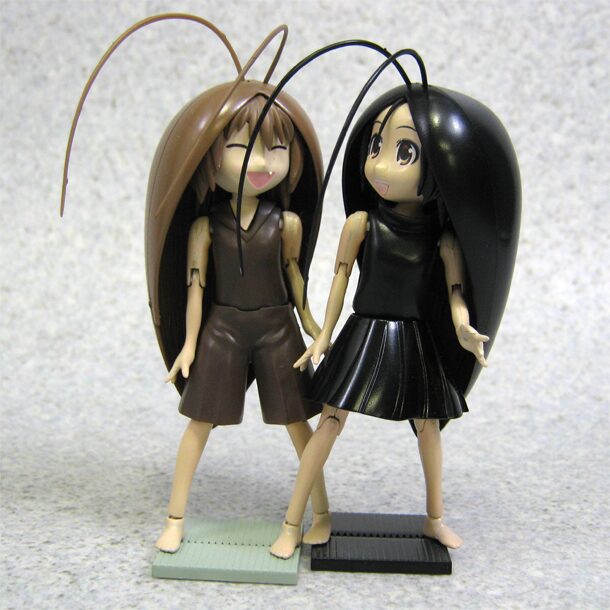害虫gを美少女に擬人化した話題のマンガがプラモデルに コミックナタリー