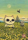 ねこぢるの夫・山野一がねこぢるyと両名義で個展を開催
