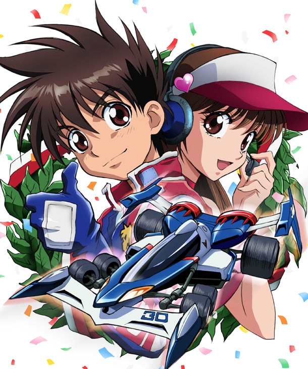 「『新世紀GPX　サイバーフォーミュラ』BD ALL ROUNDS COLLECTION ～TV Period～」メインビジュアル。(C)サンライズ
