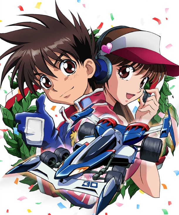 「『新世紀GPX　サイバーフォーミュラ』BD ALL ROUNDS COLLECTION ～TV Period～」メインビジュアル。(C)サンライズ
