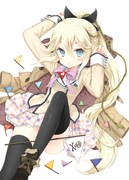 「彼女がフラグをおられたら」カット。イラストはCUTEG。