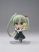 限定版に付属する「ねんどろいど ぷち アインハルト・ストラトス＆アスティオン」。(C)都築真紀 (C)藤真拓哉／角川書店