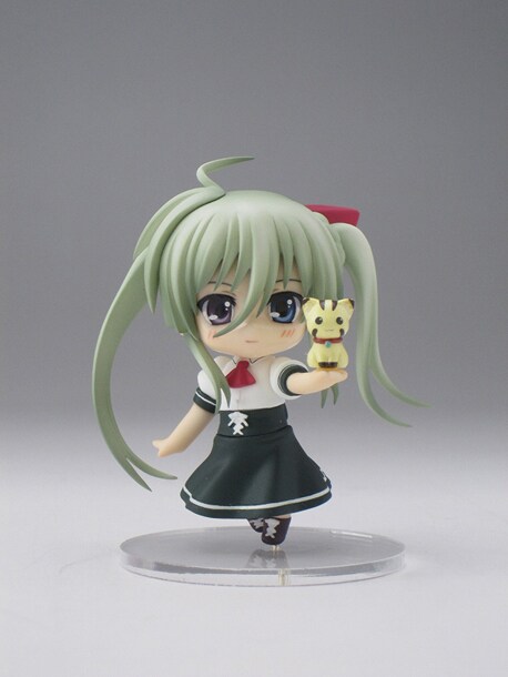 限定版に付属する「ねんどろいど ぷち アインハルト・ストラトス＆アスティオン」。(C)都築真紀 (C)藤真拓哉／角川書店