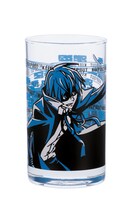 C賞のグラス「疑探偵TRAP」版。(C)大場つぐみ・小畑健・集英社／NHK・NEP・ShoPro