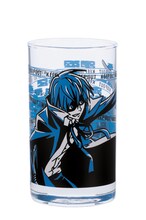 C賞のグラス「疑探偵TRAP」版。(C)大場つぐみ・小畑健・集英社／NHK・NEP・ShoPro