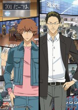 D賞のオリジナルステッカー。(C)大場つぐみ・小畑健・集英社／NHK・NEP・ShoPro