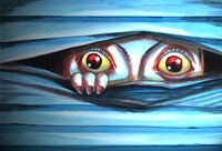 御茶漬海苔によるイラスト。