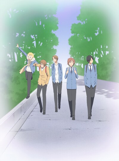 アニメ「君と僕。」キービジュアル (C)堀田きいち／スクウェアエニックス・「君と僕。」製作委員会