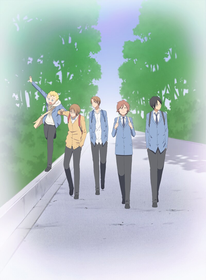 アニメ「君と僕。」キービジュアル (C)堀田きいち／スクウェアエニックス・「君と僕。」製作委員会