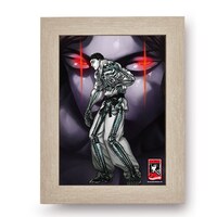 「グラップラー刃牙 連載20周年記念グッズ」のポスター(c)板垣恵介（週刊少年チャンピオン）1991