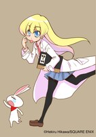 氷川へきる「ぱにぽに」17巻通常版表紙イラスト (C)Hekiru Hikawa/SQUARE ENIX