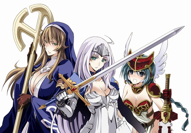 さがら梨々「クイーンズブレイド リベリオン:ZERO」カット。(C)2011 HOBBY JAPAN CO., LTD. All Rights Reserved.