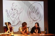 右が浅野、左が西原の描いた「けいおん！」。