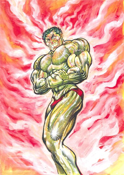 「マッチョ★マックス」カット。