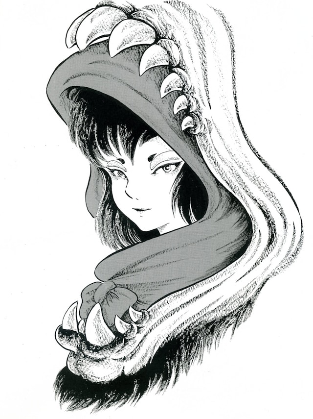 高橋葉介「ストーリィ・テラー」カット。