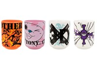 I賞の湯飲み全4種類。(C)尾田栄一郎／集英社・フジテレビ・東映アニメーション