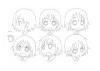 やすなの表情集。(C)カヅホ・芳 文社／キルミーベイベー製作委員会