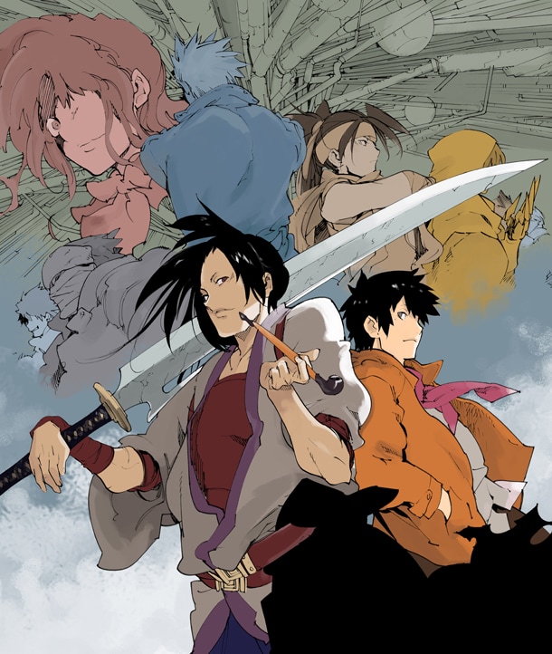 「リュウマのガゴウ」第1話の扉ページイラスト。