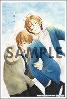 「『君と僕。』アニメ化記念キャンペーン」で配布されるブロマイド風イラストカードの1種。