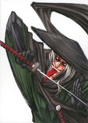 吉川晃司が演じることが明らかになった鵜堂刃衛のカット。 (C)和月伸宏/集英社