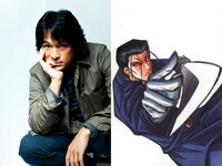 江口洋介（左）と彼が演じる斎藤一（右）のカット。（C）和月伸宏/集英社