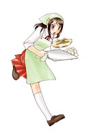 佐藤両々の新連載「あつあつふーふー」の主人公・玉名蘭。(c)佐藤両々／双葉社