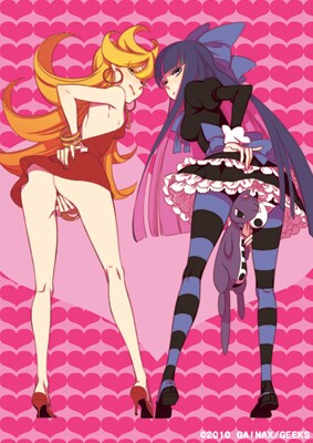 星野リリィが描いた「Panty&Stocking with Garterbelt」のイラスト。(C)2010 GAINAX/GEEKS
