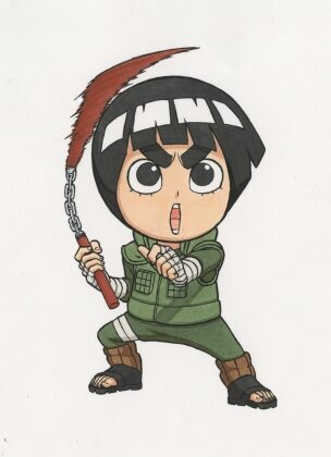 平健史 ロック リーの青春フルパワー忍伝 カット C 平健史 岸本斉史 集英社 画像ギャラリー 3 4 コミックナタリー