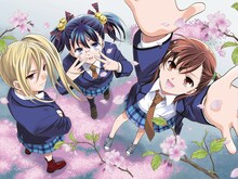 「女子高生 Girls-Live」のイラスト。(c)大島永遠/双葉社