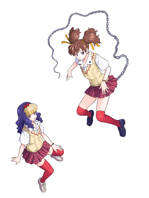 克・亜樹「ブラ☆ホ」のキャラクターイラスト。