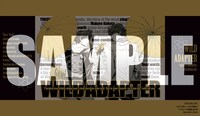 全国の一部書店で新装版「WILD ADAPTER」2巻の限定版、通常版のいずれかを購入するともらえるブックカバー。