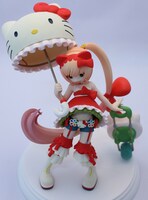 「ハローキティといっしょ！猫村いろは PVC 完成品フィギュア（仮）」(C)1976, 2011 SANRIO CO.,LTD. (W) 2009, 2011 SANRIOWAVE CO.,LTD. (L)