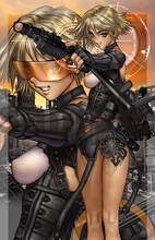 2月のイラストは「GALHOUND」のイリス・ハレット。(C)士郎正宗