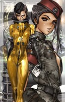 3月のイラストは「GALHOUND」のガリオナ・ロンヌ。(C)士郎正宗