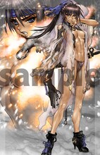 12月のイラストは「GALHOUND」の紫苑。(C)士郎正宗