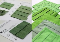 「ほぼ日 別注 ゾロのハラマキ～剣士の心意気～」製作過程。(C)尾田栄一郎/集英社・フジテレビ・東映アニメーション