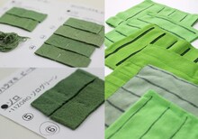 「ほぼ日 別注 ゾロのハラマキ～剣士の心意気～」製作過程。(C)尾田栄一郎/集英社・フジテレビ・東映アニメーション