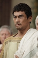 アントニヌス役の宍戸開。