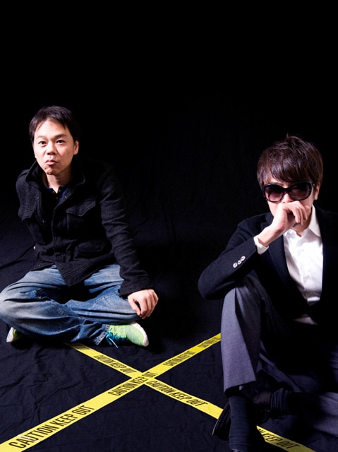 写真左から石井克人、真鍋昌平。10月25日に発売される週刊SPA!11月1日号より。（c）撮影／有高唯之