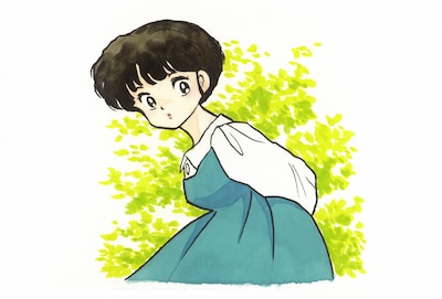 新垣結衣がこだわった、天道あかねの原作イラスト。(C)高橋留美子/小学館