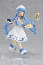 「figma イカ娘」は全高約120mmで、専用台座も付属。(c)安部真弘（週刊少年チャンピオン）／海の家れもん