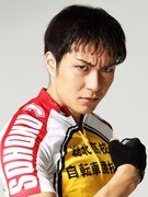 舞台「弱虫ペダル」に出演する、田所迅役の大山真志。