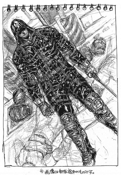 カレンダーのラフ画。※画像はイメージにつき実際とは異なります