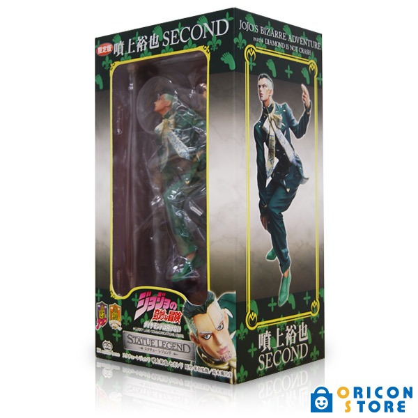 「スタチューレジェンド ジョジョの奇妙な冒険 第四部 噴上裕也 セカンド（限定カラー）」パッケージ(C)荒木飛呂彦＆LUCKY LAND COMMUNICATIONS/集英社
