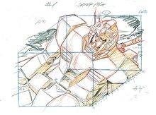 「庵野秀明責任編集 安彦良和原画集『機動戦士ガンダム』」の収録予定カット。