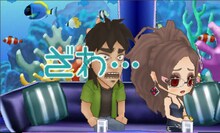 伊藤開司の登場画面。(C)福本伸行／講談社