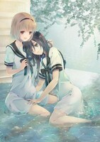 市川毬央「碧に溺れる-わたしだけの宝石-」カット