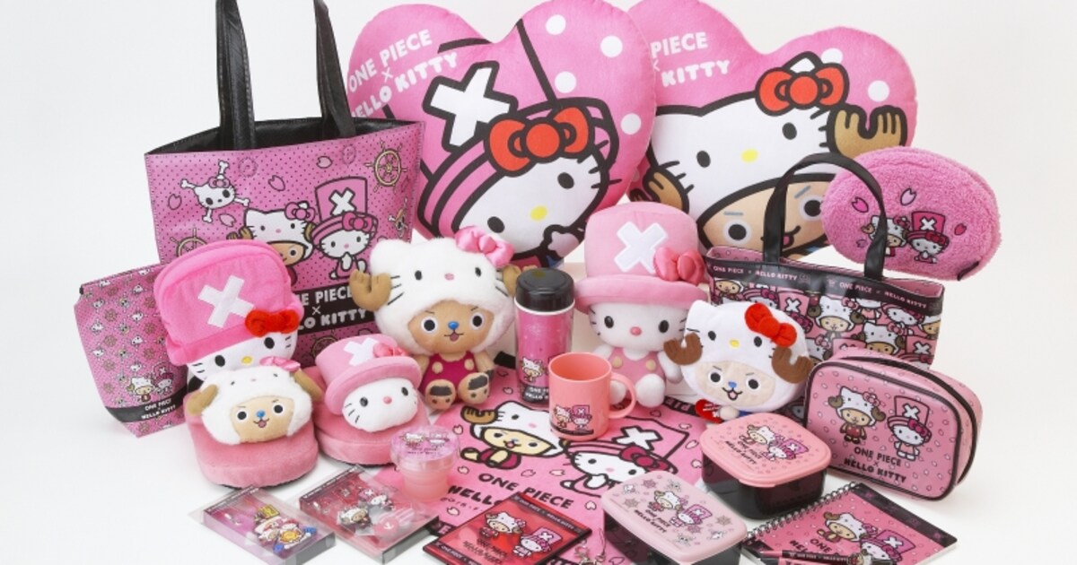チョッパーがキティちゃんに変身！コラボグッズ発売 - コミックナタリー
