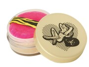 「恋するラムちゃんパウダー」の「黒ラム/マルチナチュラル」容器とパフ。(C)高橋留美子／小学館